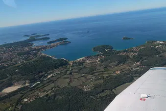 Rovigno prima della virata