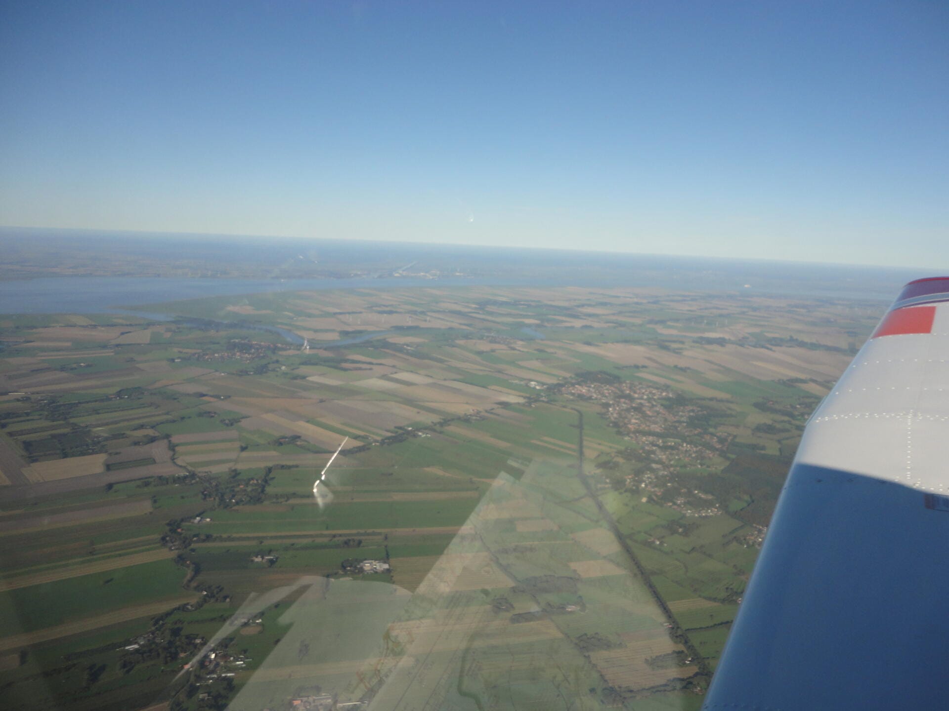 Anflug auf die Ostfriesischen Inselgruppe