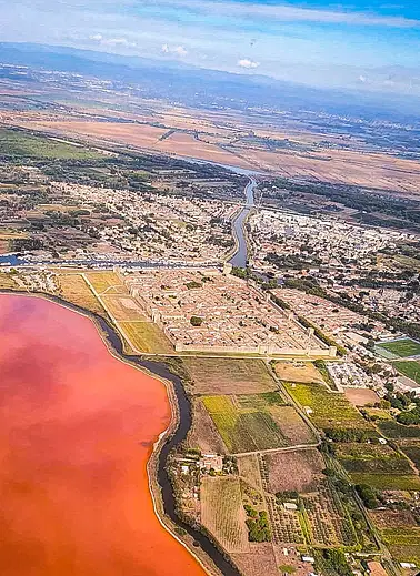 Tour de la Camargue en avion