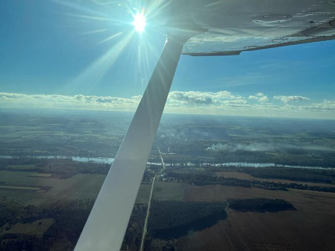 Excursion à Dieppe ou Tréport et survol de la côté Normande