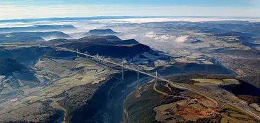 Viaduc du Millau (2-3 passagers)