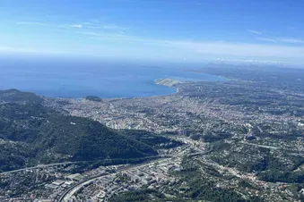 Vol au dessus de Nice/Monaco