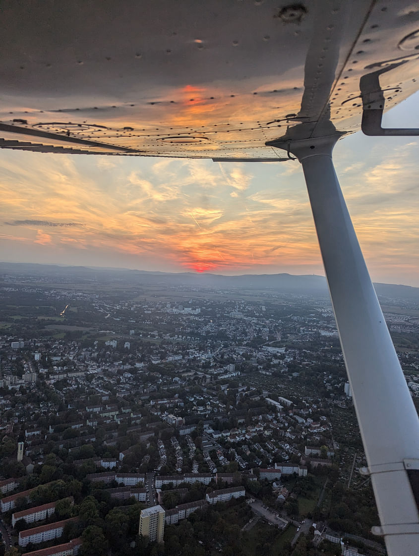 ❤️ Unvergesslicher Skyline 🏙️ Rundflug 🛩️