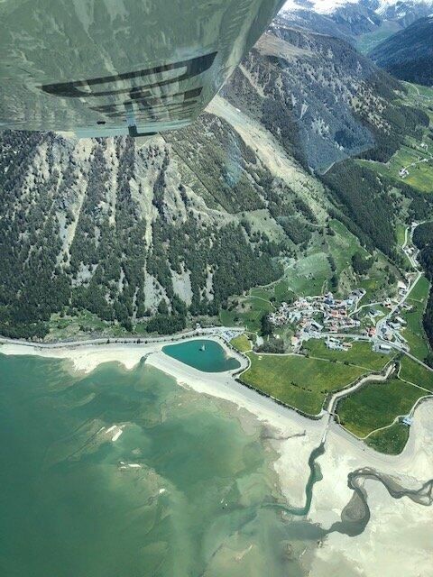Alpenflug zum Reschensee (nur bei min. 3 Gäste)