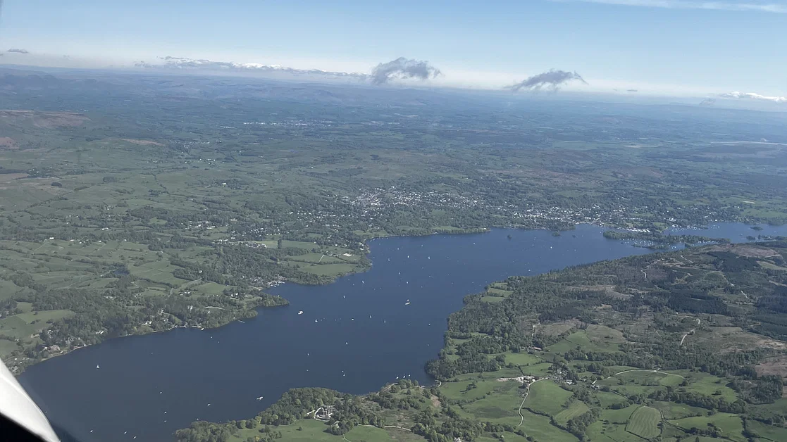 Lake District 1hour flight