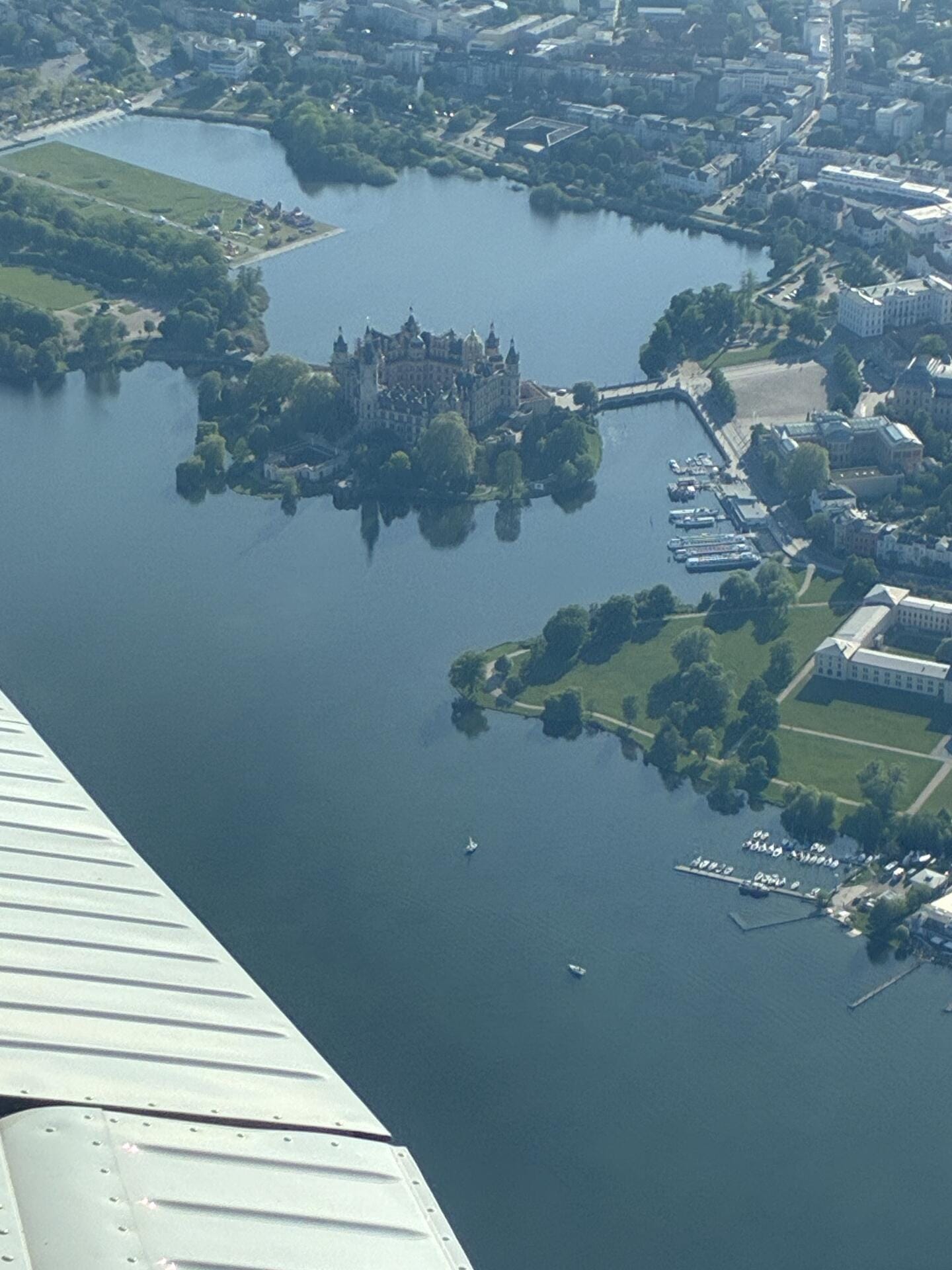Schwerin von oben