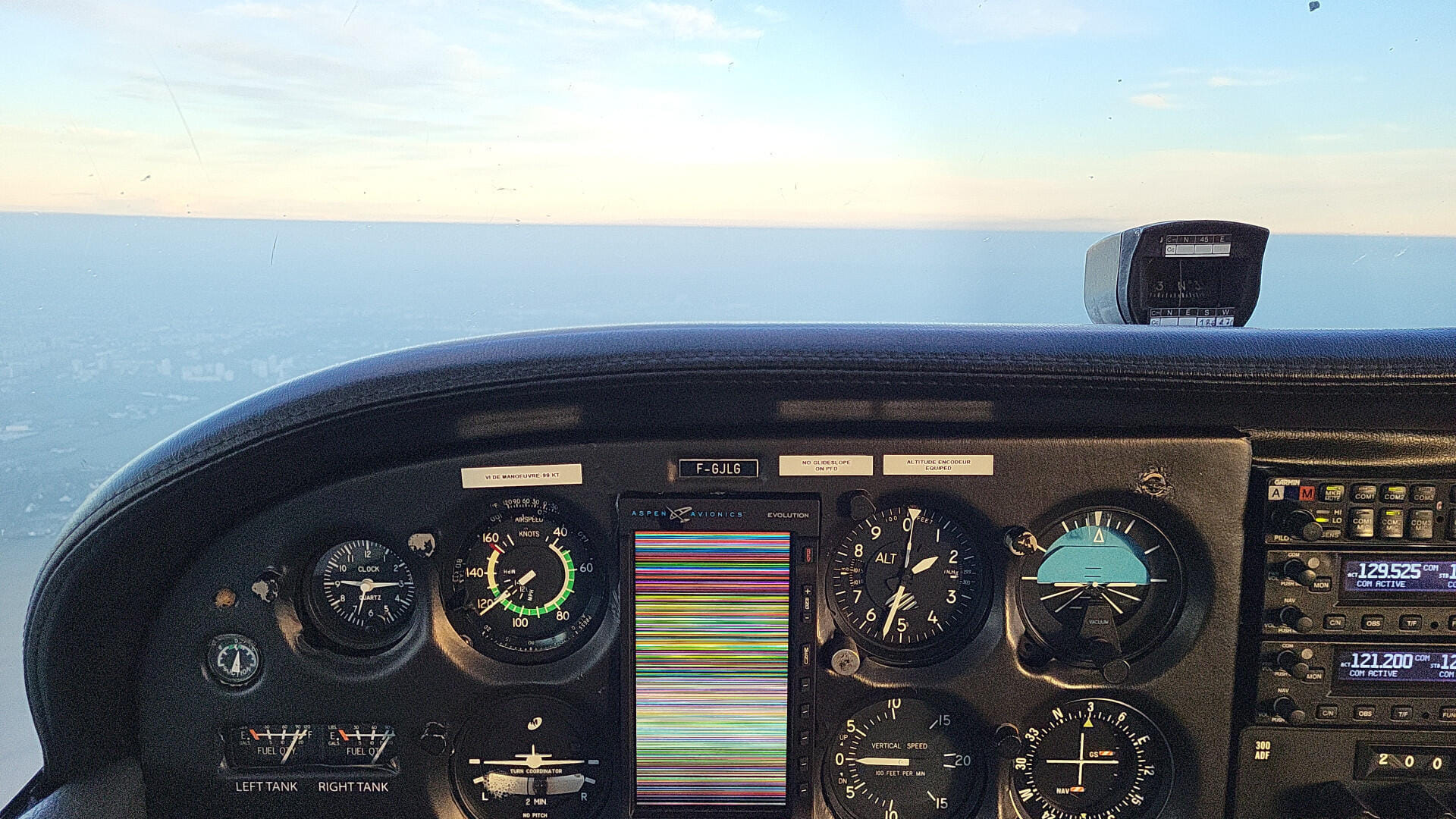 Vol au dessus de l'ouest Parisien