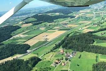Bundeshauptstadt Bern mit Landung in Belp / Captial Berne with a landing in Belp