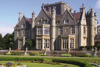 Join me on a helicopter flight to Tortworth Court Hotel