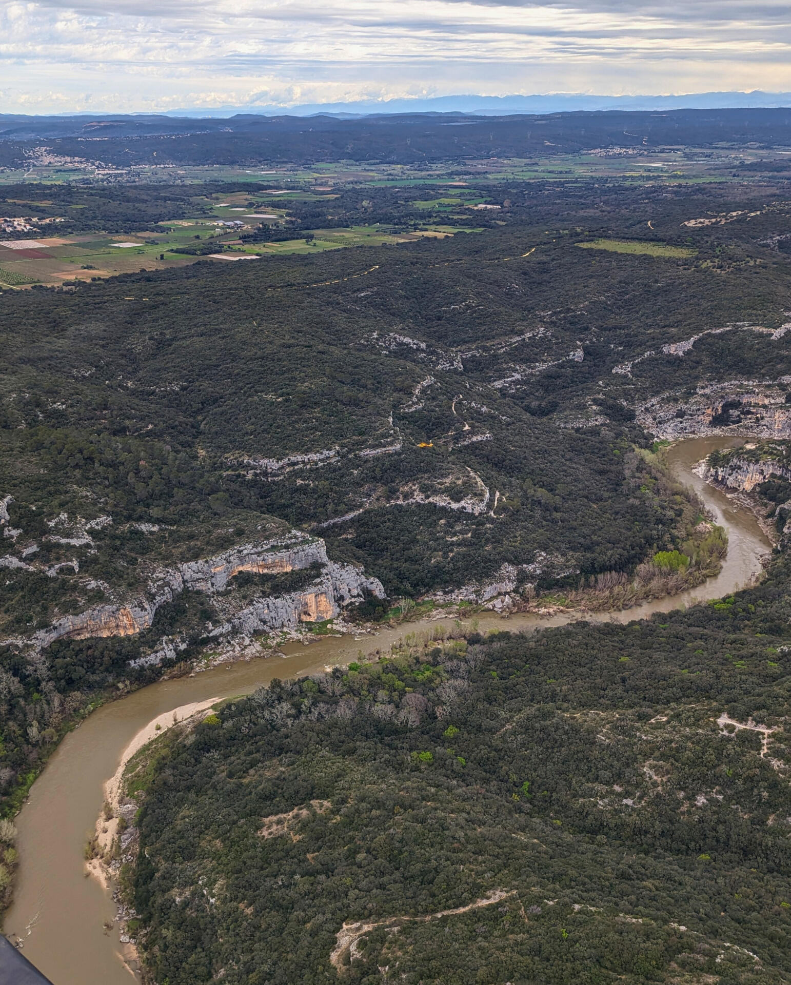 Nîmes et ses alentours en hélicoptère - 40 min