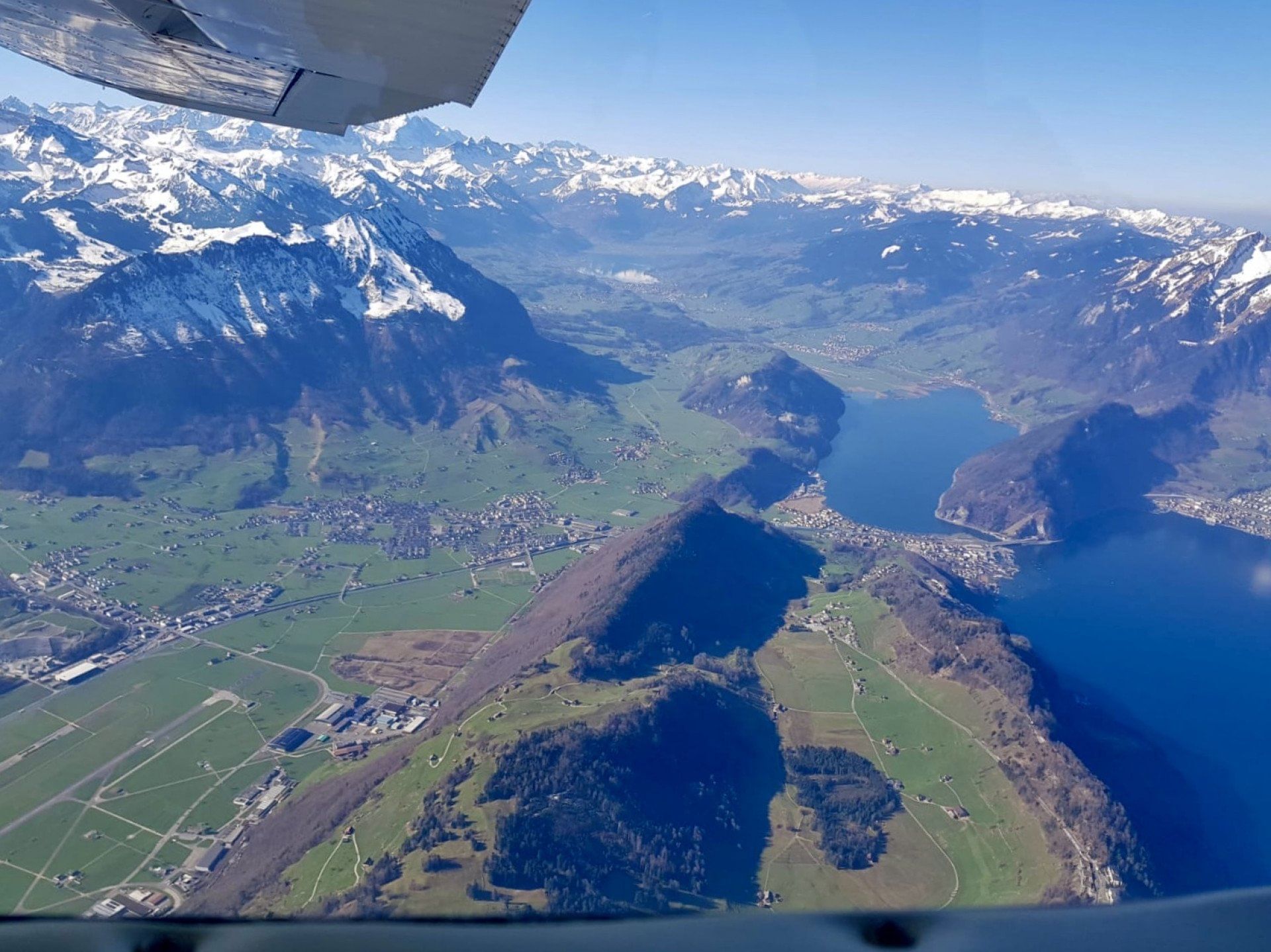 Lichterstadt Luzern & Zentalschweizer Berge / City of Lucerne & mountains