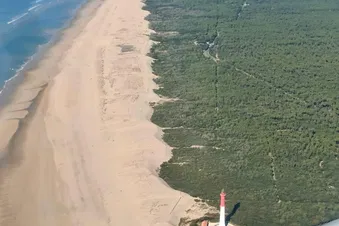 Le phare de la Coubre et le début de la côte espagnole