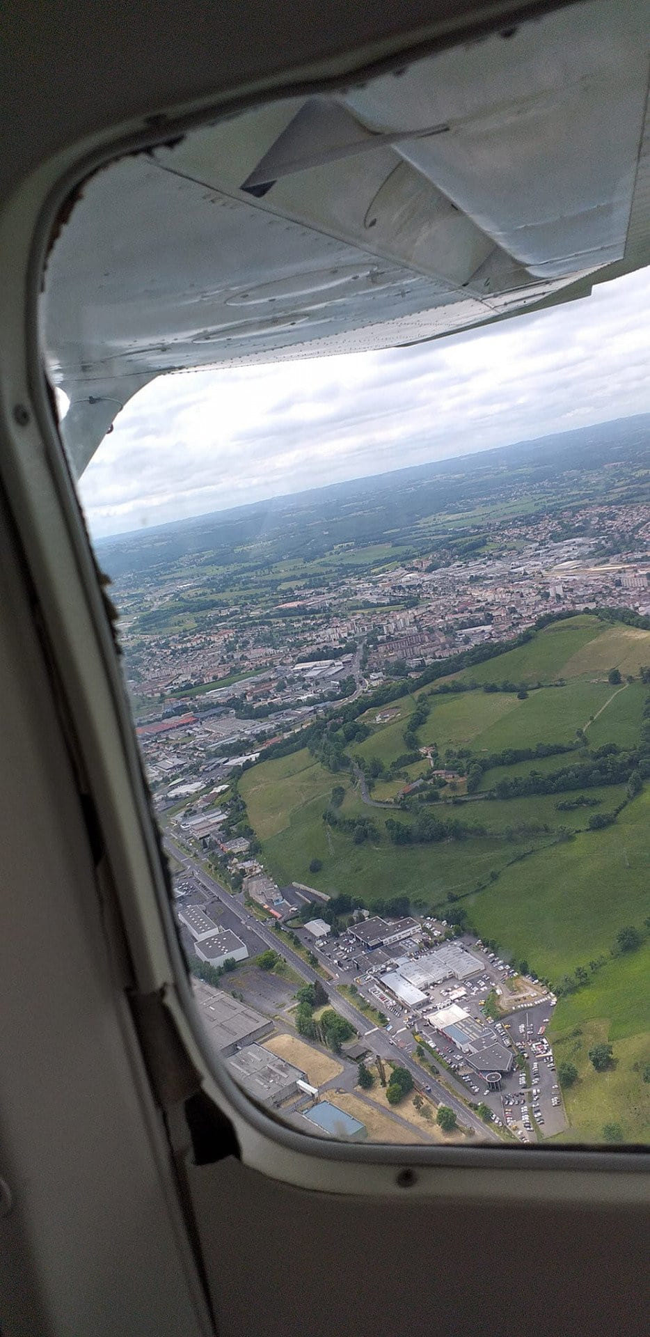 Vol Chateauneuf sur Cher-Aurillac, Monts du Cantal Puy-Mary