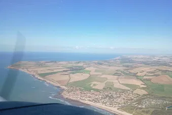 Grand survol de la Côte d'Opale depuis Lens