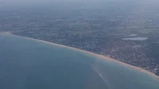 Survol des plages du D-Day depuis Caen