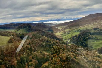 Großer Hubschrauberrundflug zum Schweizer Grand Canyon