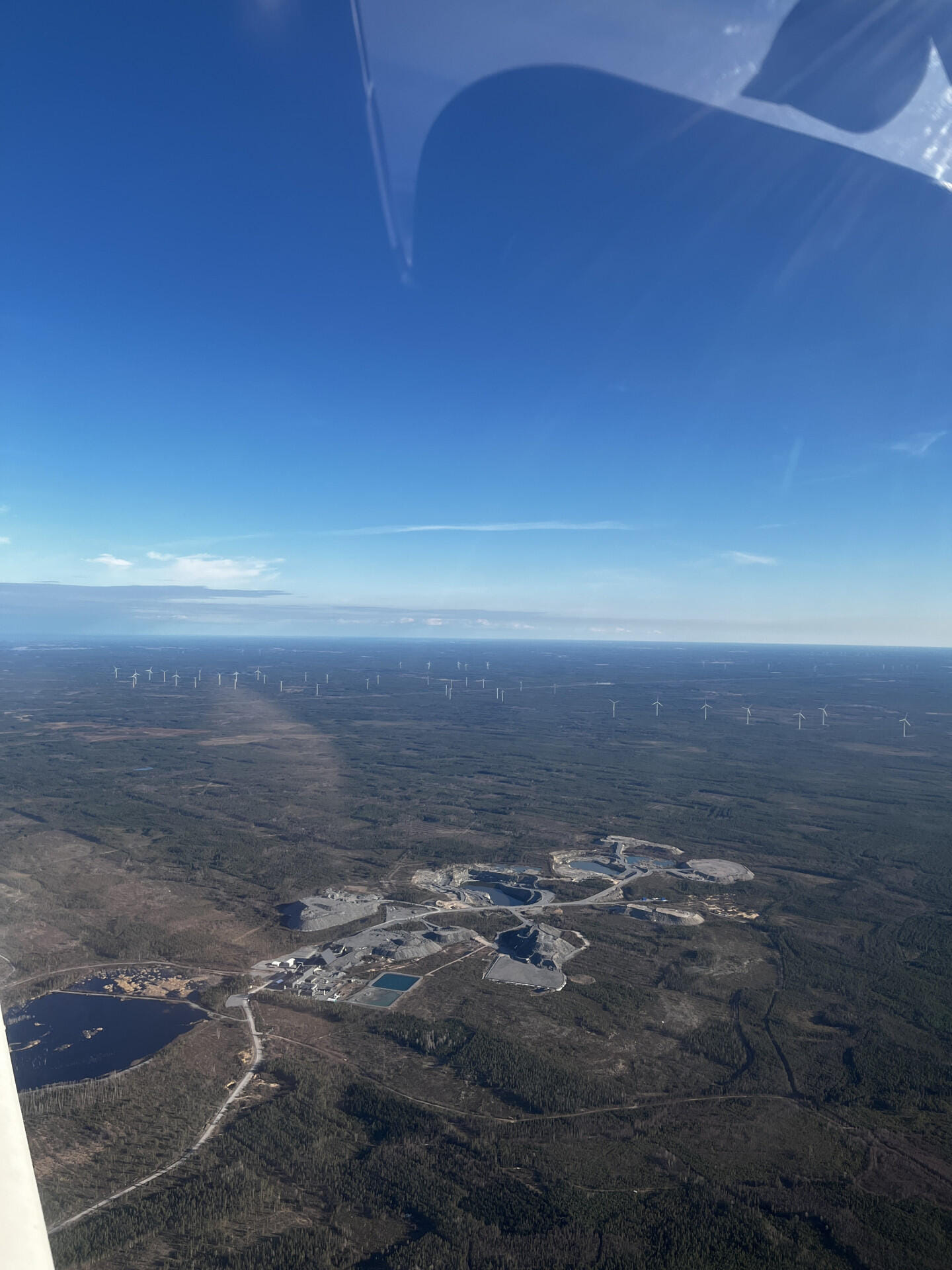 Flight to Kalajoki along the coast