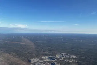 Flight to Kalajoki along the coast