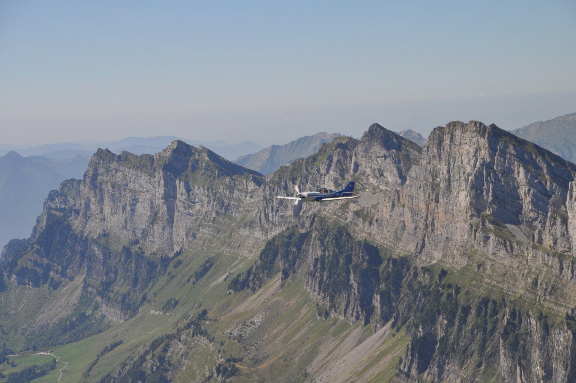 Rundflug Alpstein - Vorab