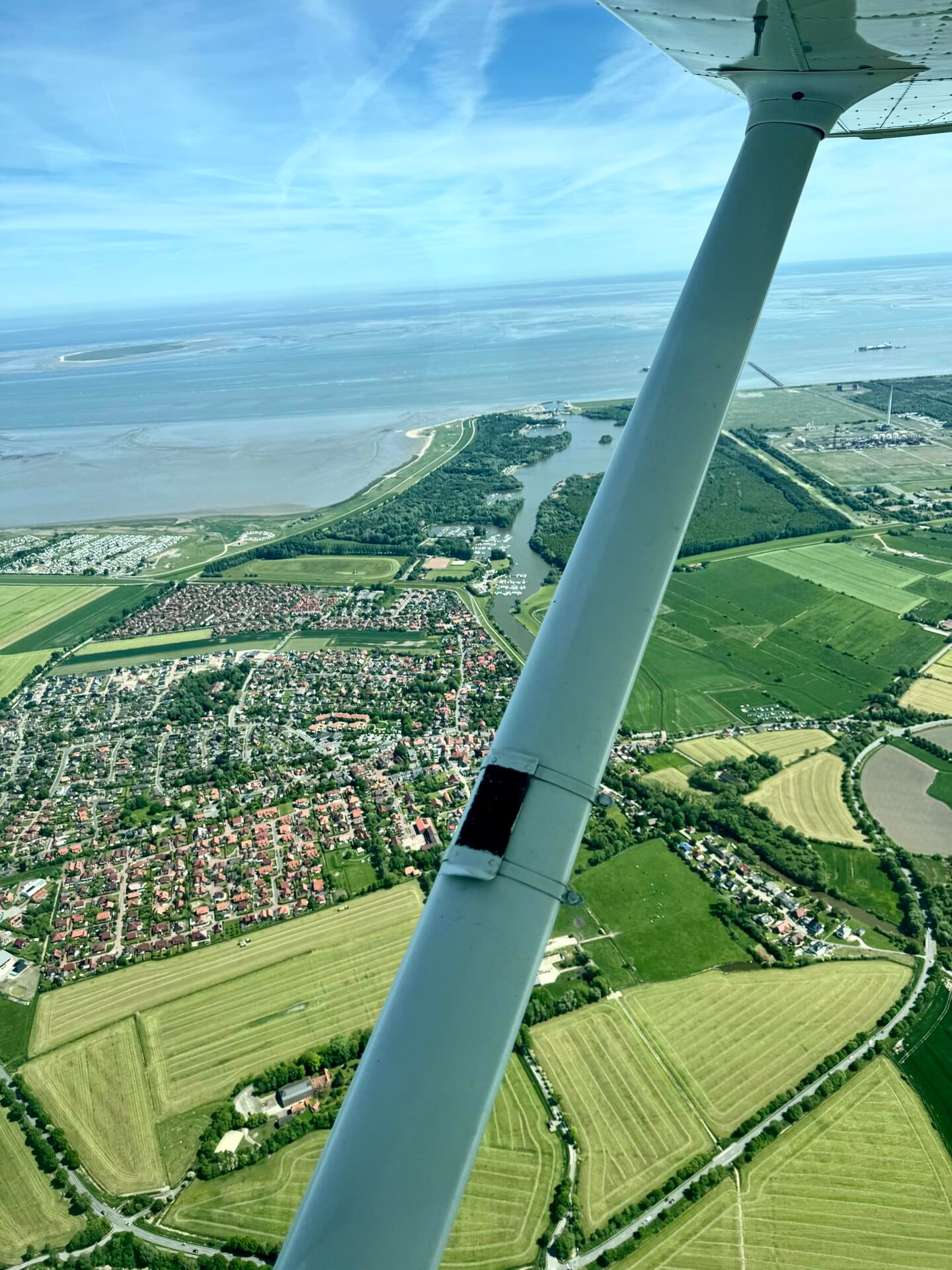 Traumflug von Norderney nach Egelsbach