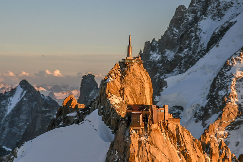 Mont-Blanc scenic flight