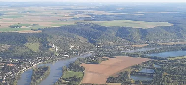 Vallée de Seine,  Les Andelys, Giverny, Roche Guyon