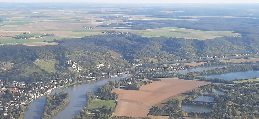 Vallée de Seine,  Les Andelys, Giverny, Roche Guyon