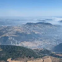 Le Viaduc de Millau et le lac de Pareloup