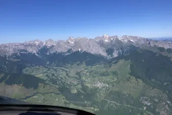 Découverte des 3 Vallées depuis les airs !