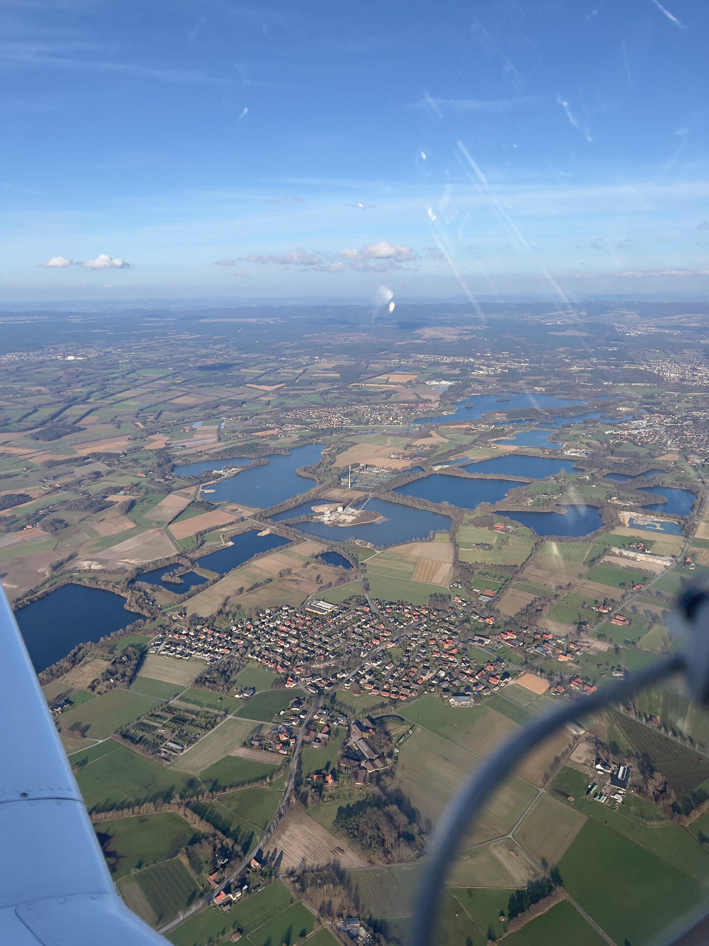 Rundflug Niederrhein - Ruhrgebiet