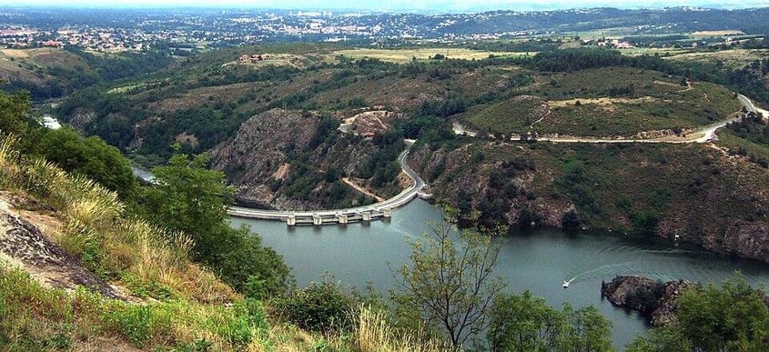 Barrage de Grangent / Saint Victor sur Loire
