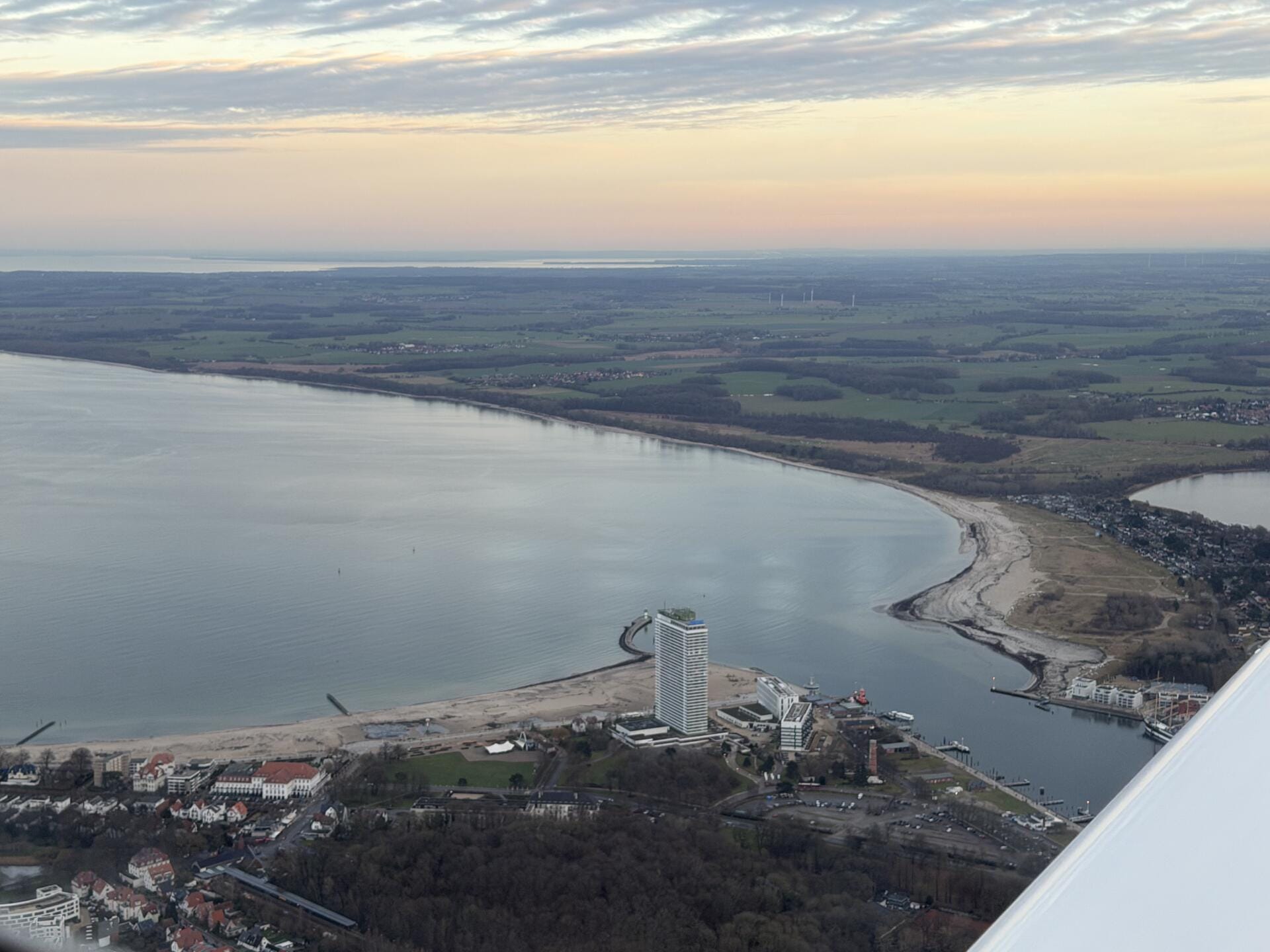 Rundflug über Rostock