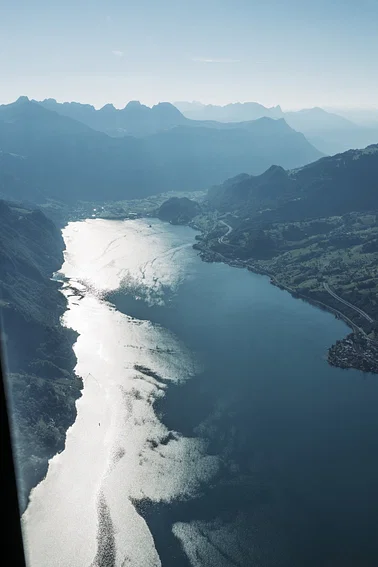 45 Minuten Rundflug über den Alpstein zum Walensee