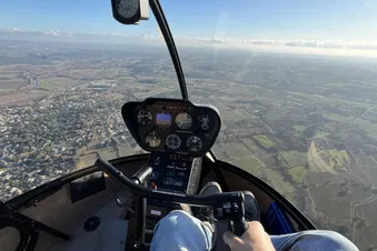 La camargue en Helicoptère