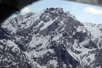 Alpenflug mit Zugspitze (P)