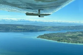 Bodensee mit Alpenblick