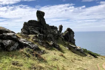 Flight: Coventry to Salcombe Bolt Head in Devon for the day