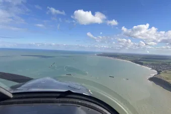 Arromanches - et son port artificiel "Mulberry"