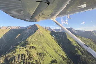 Rungflug: 45 Minuten Flugzeit. Sie wählen das Ziel.