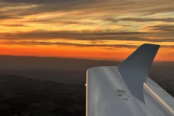 Rundflug über das Saarland mit Zwischenlandung in Saarlouis