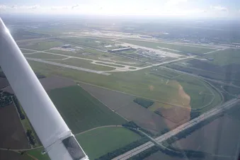 Flughafen Leipzig und A9