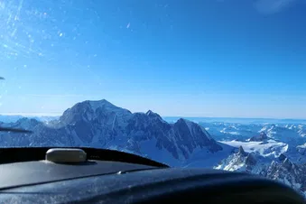 Mont Blanc Rundflug
