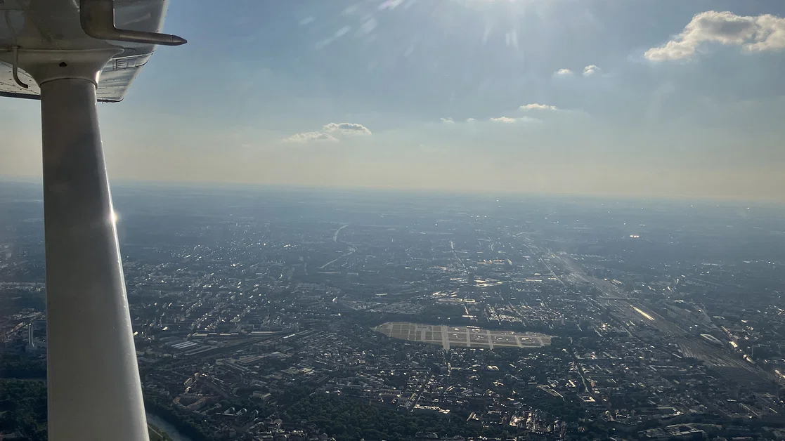 München, Starnberger See und Ammersee aus der Luft