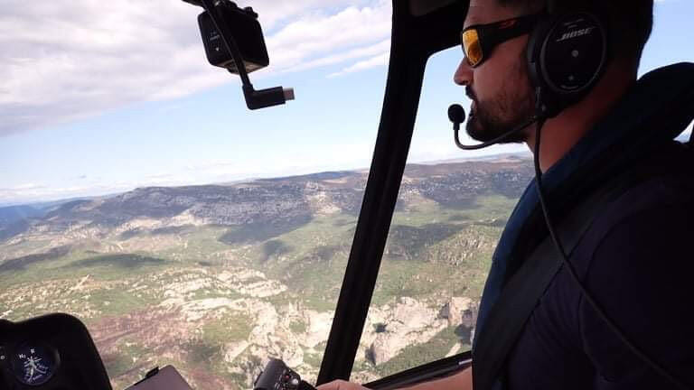 Balade prestige en région Héraultaise en hélicoptère R66