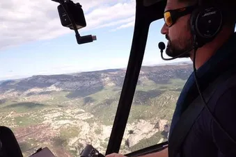 Balade prestige en région Héraultaise en hélicoptère R66