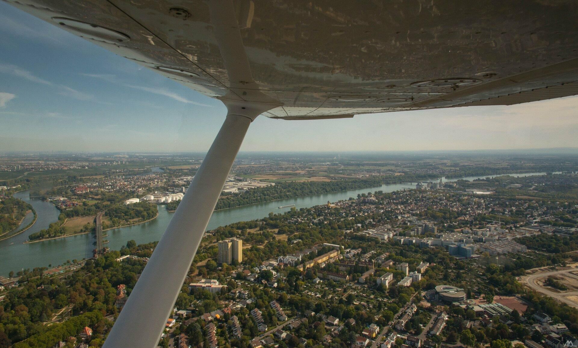 Familien Rundflug Erlebnis Frankfurt, Wiesbaden,Mainz,Tauns