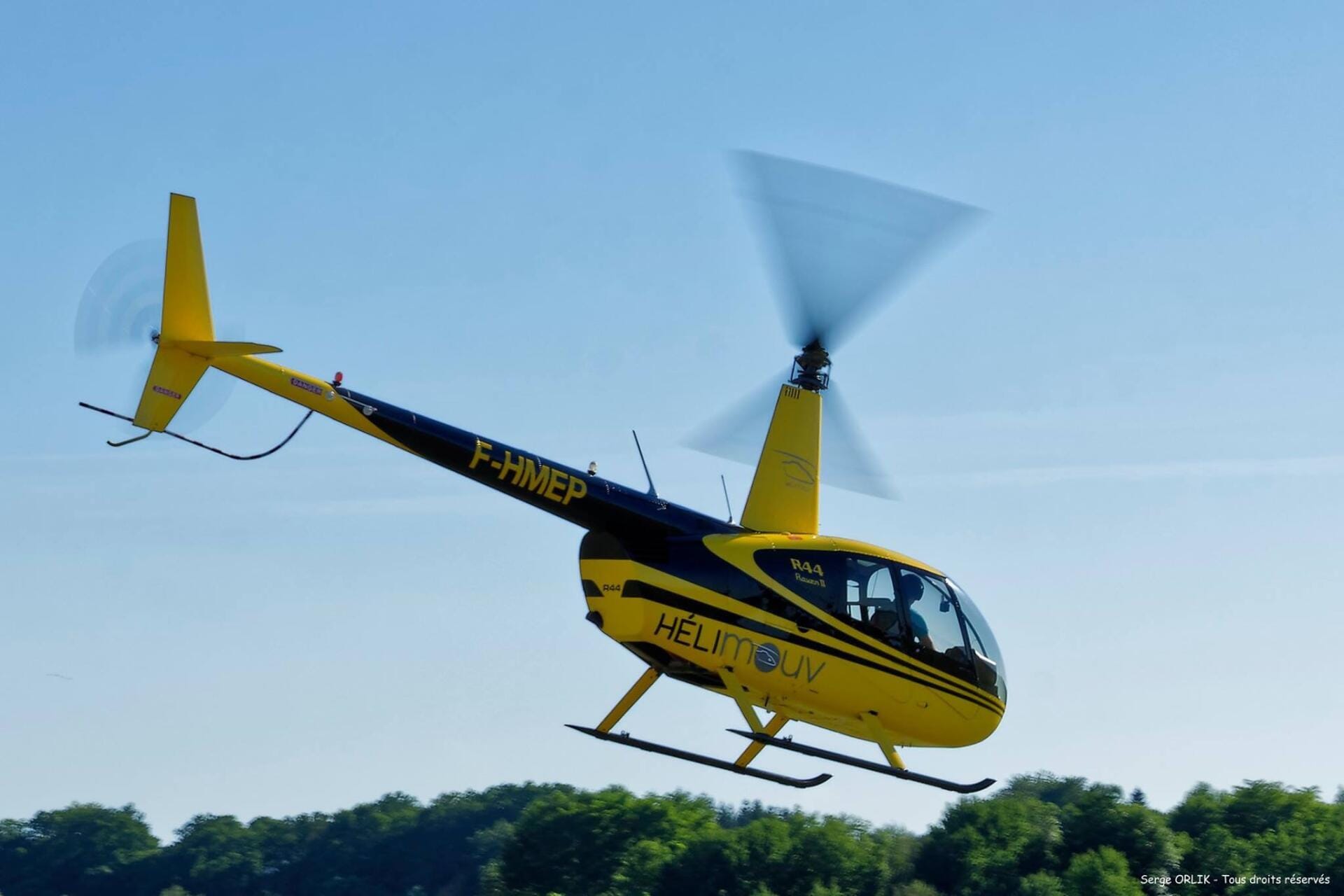 Initiation au pilotage d'un Hélicoptère R 44 – 45 min