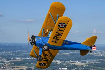 Stearman PT17 Rundflug - Doppeldecker Erlebnis