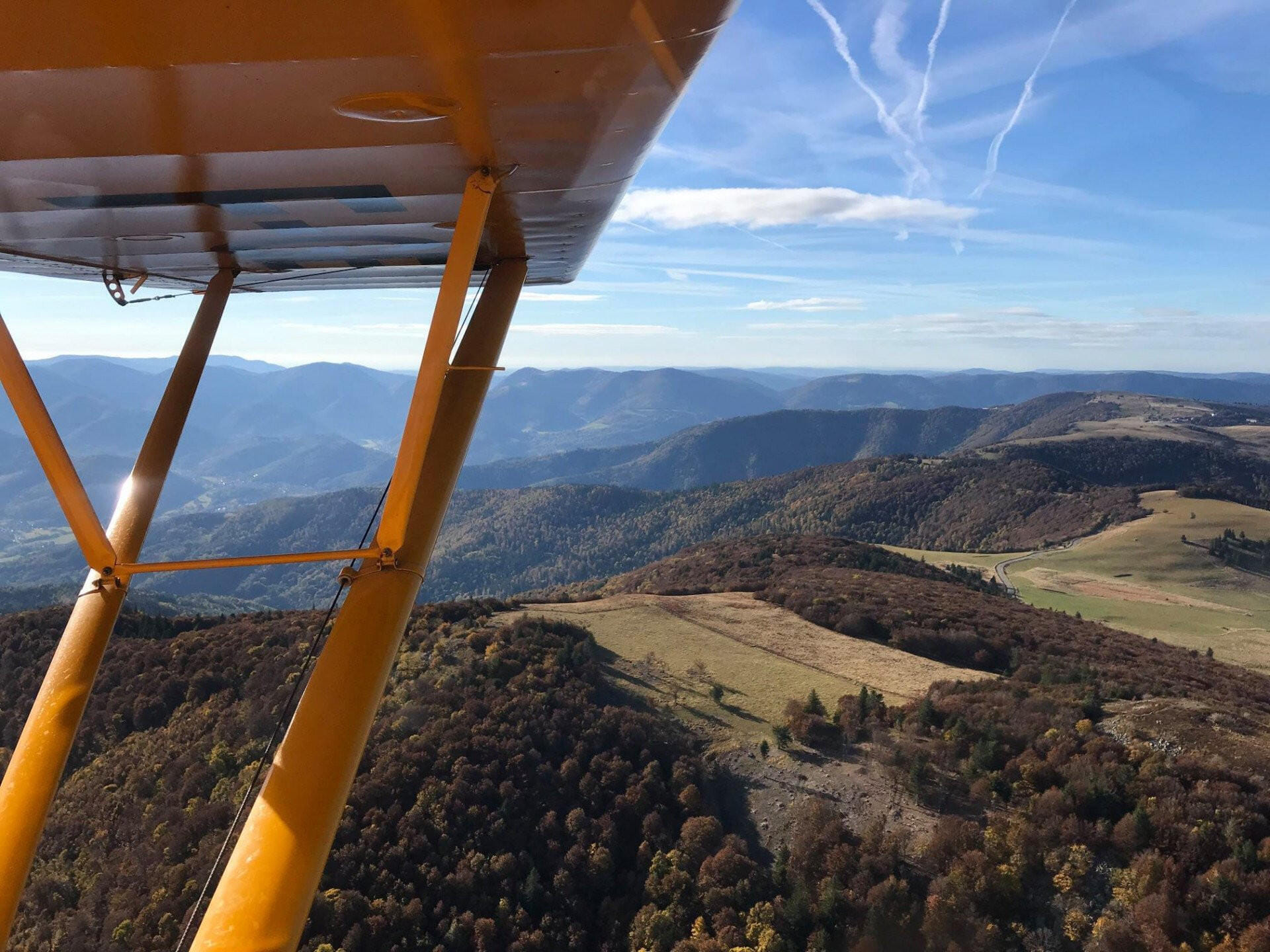 [1H] En Dr400 -> Vol sur les Vosges, ses châteaux & lacs.