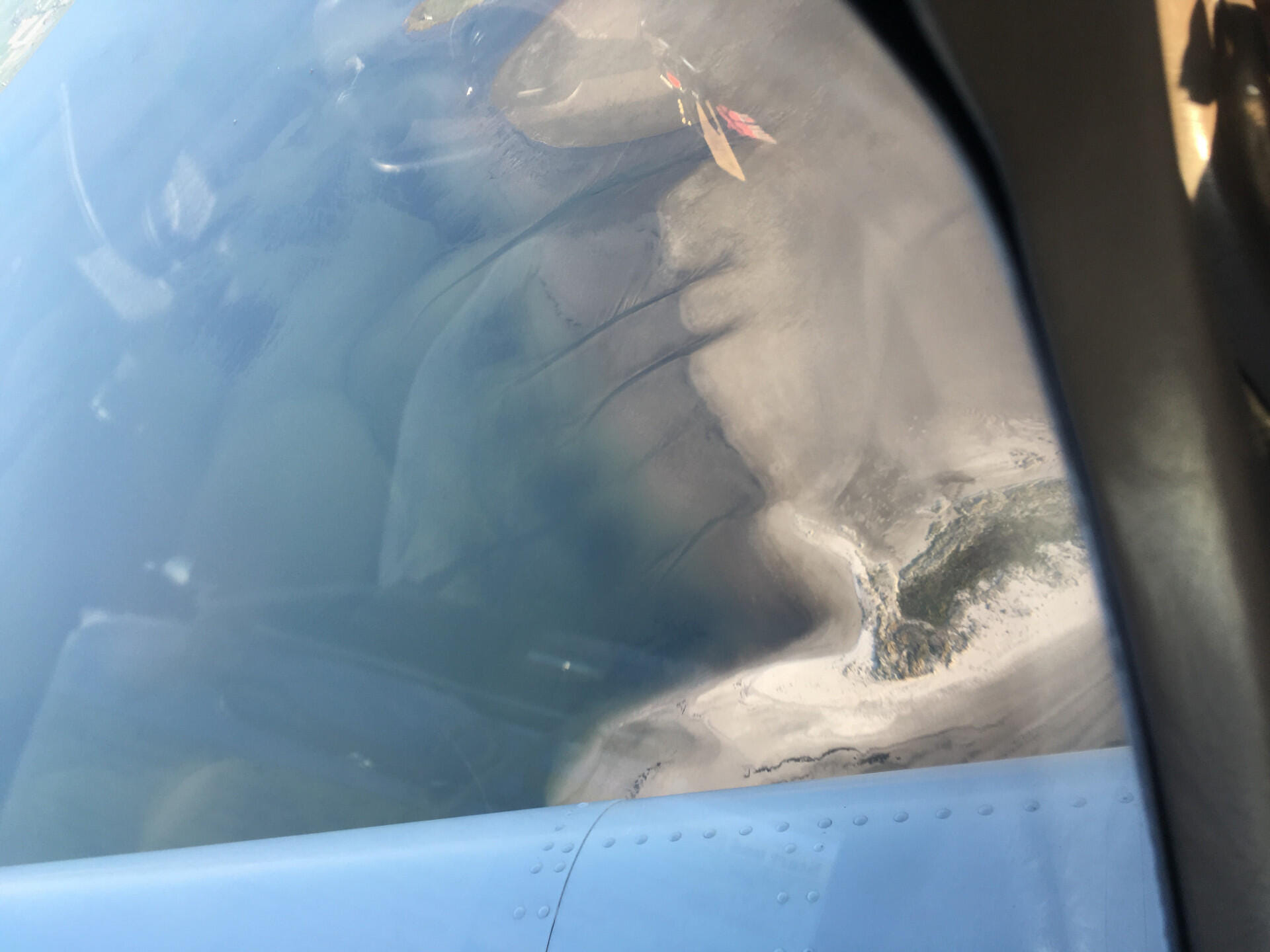 Rundflug um Borkum,  Memmert und Juist